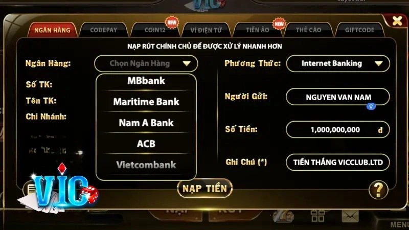 Cách rút thưởng về tài khoản ngân hàng cực an toàn