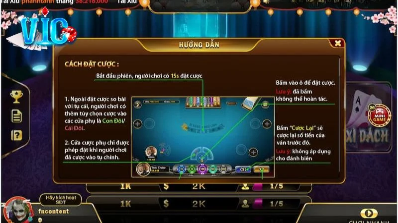 Luật chơi bài xì dách