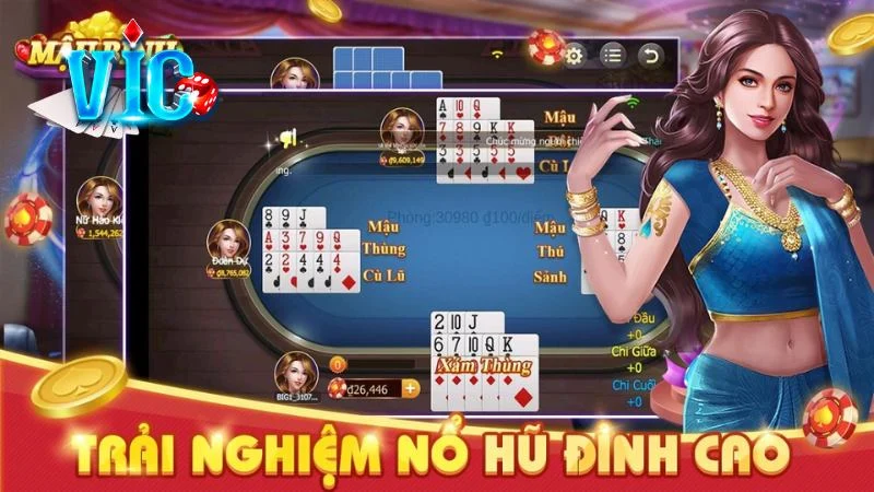 Trò chơi Mậu Binh online hấp dẫn, dễ dàng tham gia